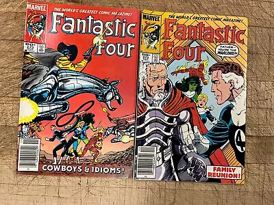 Buy Fantastic Four Lot #272 273 1st Nathaniel Richards Origin Kang Prime Newsstand • 5.60£