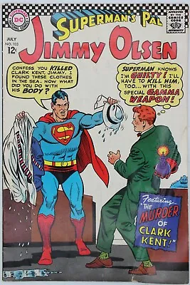 Buy DC Comic Book Superman's Pal Jimmy Olsen # 103 • 31.50£