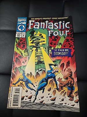 Buy FANTASTIC FOUR #391 --- 1ST APP VIBRAXUS & DEVLOR! HI-GRADE! Marvel! 1994! VF/NM • 5.59£