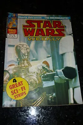Buy Star Wars Weekly Comic - No 51 - Date 24/01/1979-  UK Marvel Comic • 9.99£