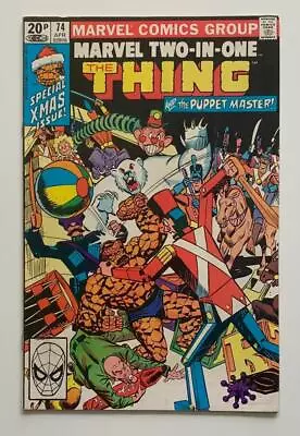 Buy Marvel Two-In-One #74 The Thing & Puppet Master (1981) FN/VF Bronze Age Issue • 6.38£