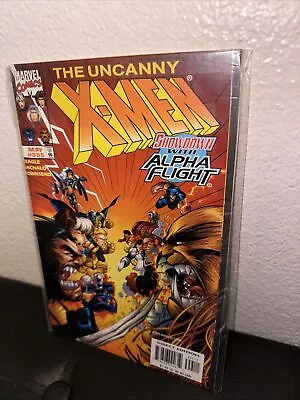 Buy Uncanny X-Men 355 1998 Showdown W/ ALPHA FLIGHT Marvel ComicsNM • 7.18£