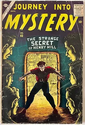 Buy Journey Into Mystery #40 - Stan Lee, Bill Everett - 11/1956 Atlas - Key - GD+ • 79.02£