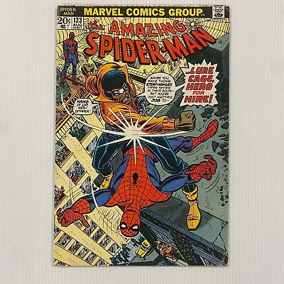 Buy Amazing Spider-Man #123 1973 VG+ Cent Copy  • 80£