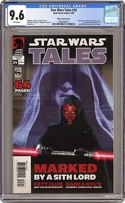 Buy Star Wars Tales #24B Maul Photo Variant CGC 9.6 2005 4040668012 • 292.52£