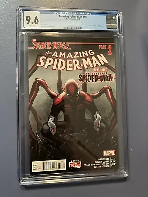 Buy Amazing Spider-Man #10 1st App Spider-Punk Spider-verse CGC 9.6 • 150£