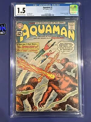 Buy Aquaman #1 (1962) - CGC 1.5 - Silver Age Key - Premiere Issue • 237.18£