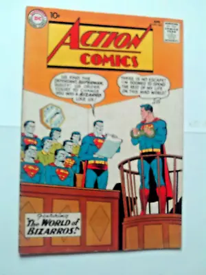 Buy Books, Comics & Magazines, Action Comics 263, Apr 1960. FN-. 1st Bizarro World. • 125£