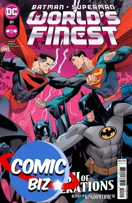 Buy Batman Superman Worlds Finest #21 (2023) 1st Printing Main Mora Cover • 4.15£