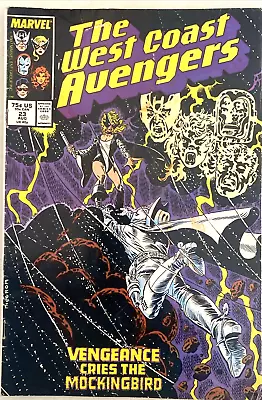 Buy The West Coast Avengers # 23.  August 1987. Al. Milgrom-art.  Vg+ 4.5 • 4.49£
