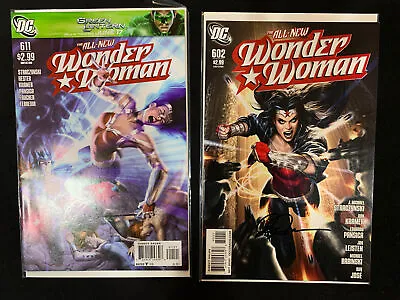 Buy Wonder Woman 602 & 611 (2010, DC) VF/NM 1:10 Alex Garner SIGNED Variant Lot RARE • 39.53£