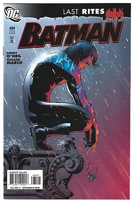 Buy Batman #684 Tony Daniel Variant Cover 1:10 DC Comics February 2009 8.0 VF • 8£