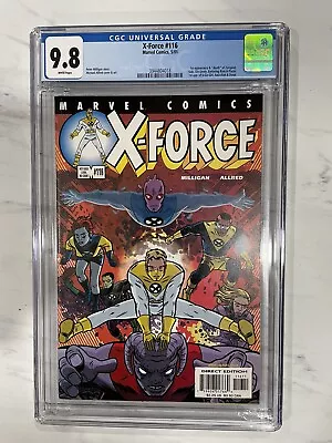 Buy X-Force #116 CGC 9.8 - 1st App. Of X-Statix • 122.54£