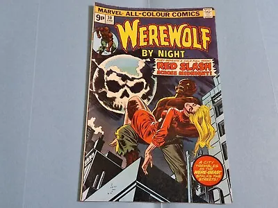 Buy Marvel Werewolf By Night Red Slash Across Midnight Vol 1 No 30 June 1975 • 9.99£