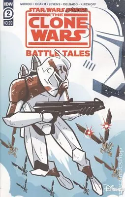 Buy Star Wars Adventures The Clone Wars #2 Charm VF+ 8.5 2020 Stock Image • 8£
