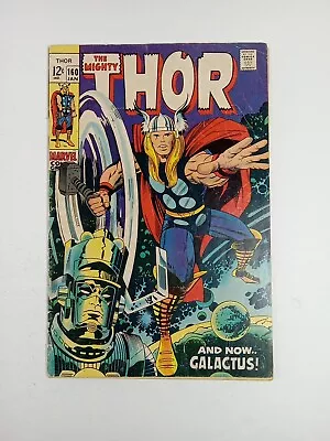 Buy Thor #160 Galactus Appearance Jack Kirby Artwork Stan Lee Marvel Comics VG 4.0 • 26.28£