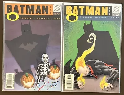 Buy Batman #595 #602 DC Comics 2001 NM- • 3.95£