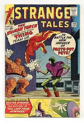 Buy Strange Tales #124 VG- 3.5 1964 • 57.10£