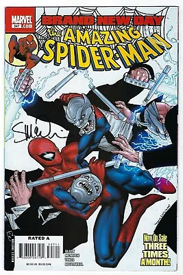 Buy Amazing Spider-Man Vol 1 # 547 Marvel 2007 Signed By Steve McNiven • 11.85£