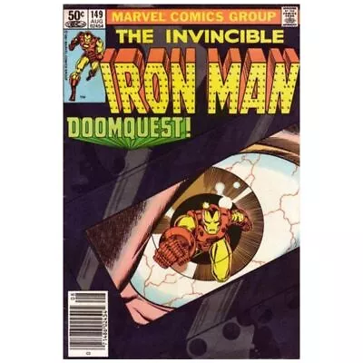 Buy Iron Man (1968 Series) #149 Newsstand In VG + Condition. Marvel Comics [u` • 5.28£