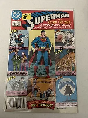 Buy Superman #423 DC Comics Alan Moore Newsstand Whatever Happened To The Man Of Tom • 9.53£