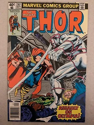 Buy The Mighty Thor #287 - Newsstand  (1979) • 4.02£