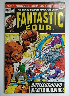 Buy Marvel Comics Fantastic Four #130 2nd Appearance Thundra; Reed And Sue Separate • 18.09£
