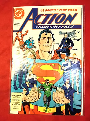 Buy DC Comics Action Comics #601 1988 Katma Tui Dies, 1st The Secret Six II • 3.16£