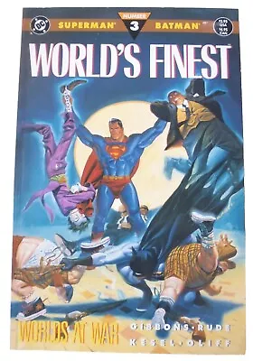 Buy Worlds' Finest Issue # 3. Prestigious Format. Dc Comics 1990. Superman & Batman • 3.99£
