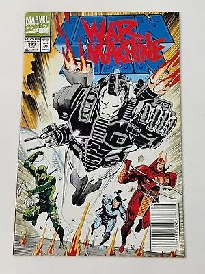 Buy Iron Man 283 NEWSSTAND 3rd App Tony Stark In War Machine Armor 1992 • 11.82£