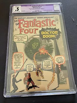Buy Fantastic Four 5 Cgc Graded 1 St Dr Doom Looks Great Movie Coming Xmen Avengers • 4,297.26£