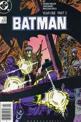 Buy DC Comics #406 Batman Year One Part 3 Frank Miller 1987 Comic Book Grade FN 6.0 • 4.43£