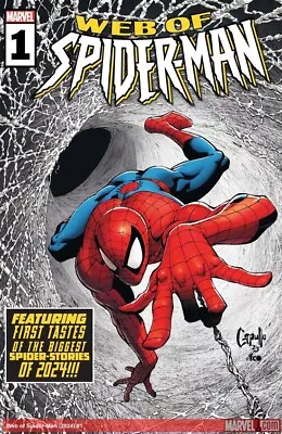 Buy WEB OF SPIDER-MAN #1 - COVER A CAPULLO (Marvel, 2024, First Print) • 8£