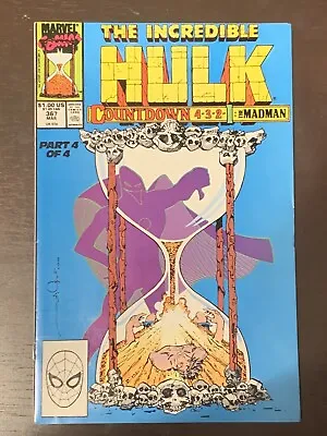 Buy The Incredible Hulk #367 1990 Marvel Comics Comic Book • 3.94£