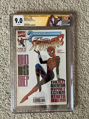 Buy What If #105 CGC 9.0 SS Tom DeFalco First App Spider-Girl Signed Signature Gem!! • 279.82£