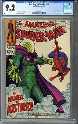 Buy Amazing Spider-man #66 CGC 9.2 • 737.44£