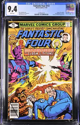 Buy Fantastic Four #212 Cgc 9.4 White Pages // Marvel Comics 1979 • 55.19£