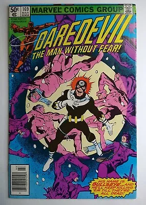 Buy Marvel Comics Daredevil #169 2nd Appearance Elektra; Frank Miller VF- 7.5 • 36.24£