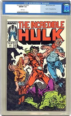 Buy Incredible Hulk #330D CGC 9.8 1987 0060400072 • 109.48£