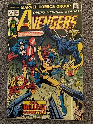Buy The Avengers 144 Marvel 1976. 1st Appearance Of Hellcat • 24.99£