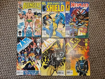 Buy 80s 90s Marvel Avengers Nomad SHIELD Midnight Sons BLAZE Legacy Of Blood Comics • 12.99£