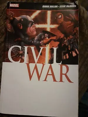 Buy Civil War By Mark Millar (2007, Paperback) • 0.50£