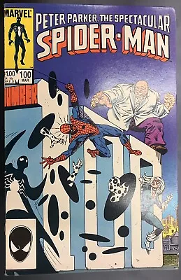 Buy Peter Parker Spectacular Spider-Man #100 Classic Cover. Black Cat And Spot (NM-) • 11.82£