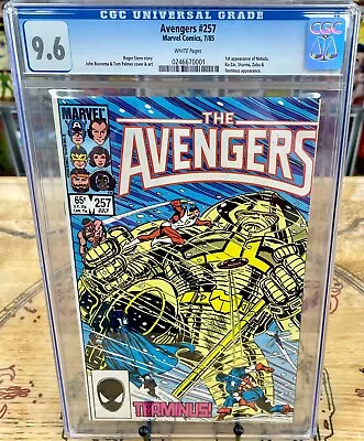 Buy AVENGERS #257 CGC 9.6 1st Appearance Of Nebula, Daughter Of Thanos - Key Issue • 61.83£