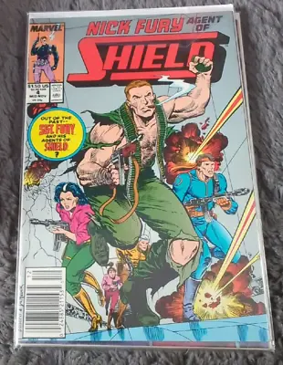 Buy Nick Fury, Agent Of S.H.I.E.L.D. #4 (1989) • 7£