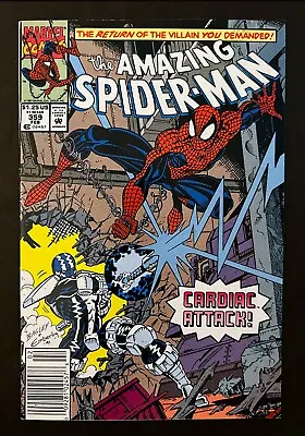 Buy AMAZING SPIDER-MAN #359 Newsstand Edition 1st Carnage Cameo Marvel Comics 1992 • 7.88£