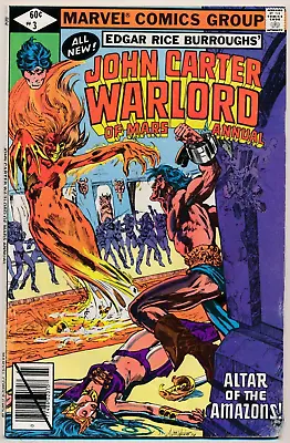 Buy John Carter, Warlord Of Mars Annual (Marvel, 1979) #3 GD • 2.76£