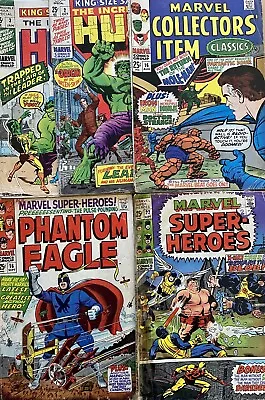 Buy MARVEL KING-SIZE SPECIAL Bundle/Lot X5 Inc Hulk #2 #3  Super Heroes #16 #22 • 2.20£