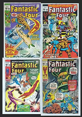 Buy FANTASTIC FOUR #103 #104 #105 #108 Lot Of 4! Marvel (1970) Namor! Magneto! Nega! • 28.81£