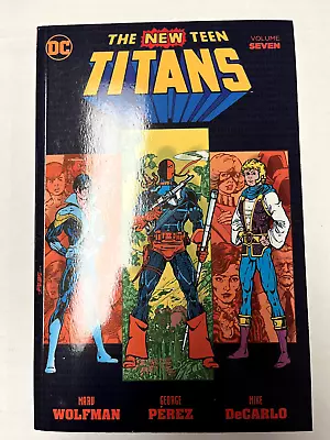 Buy NEW TEEN TITANS VOL #7 TPB Wolfman & George Perez DC Comics JUDAS CONTRACT TP • 11.98£